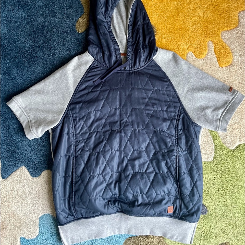 Unyforme Short Sleeve Hoodie (Blue) - (used)